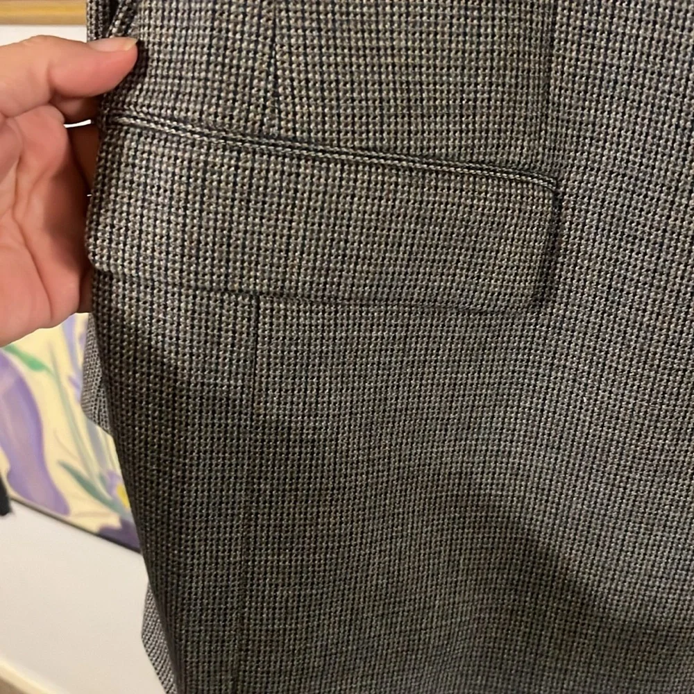 Petrocelli multi color 100% wool men’s single breasted sport coat
